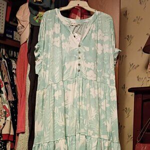 Plus Size Spring Dress size 4x , Wonderly from Belk Midi Dress